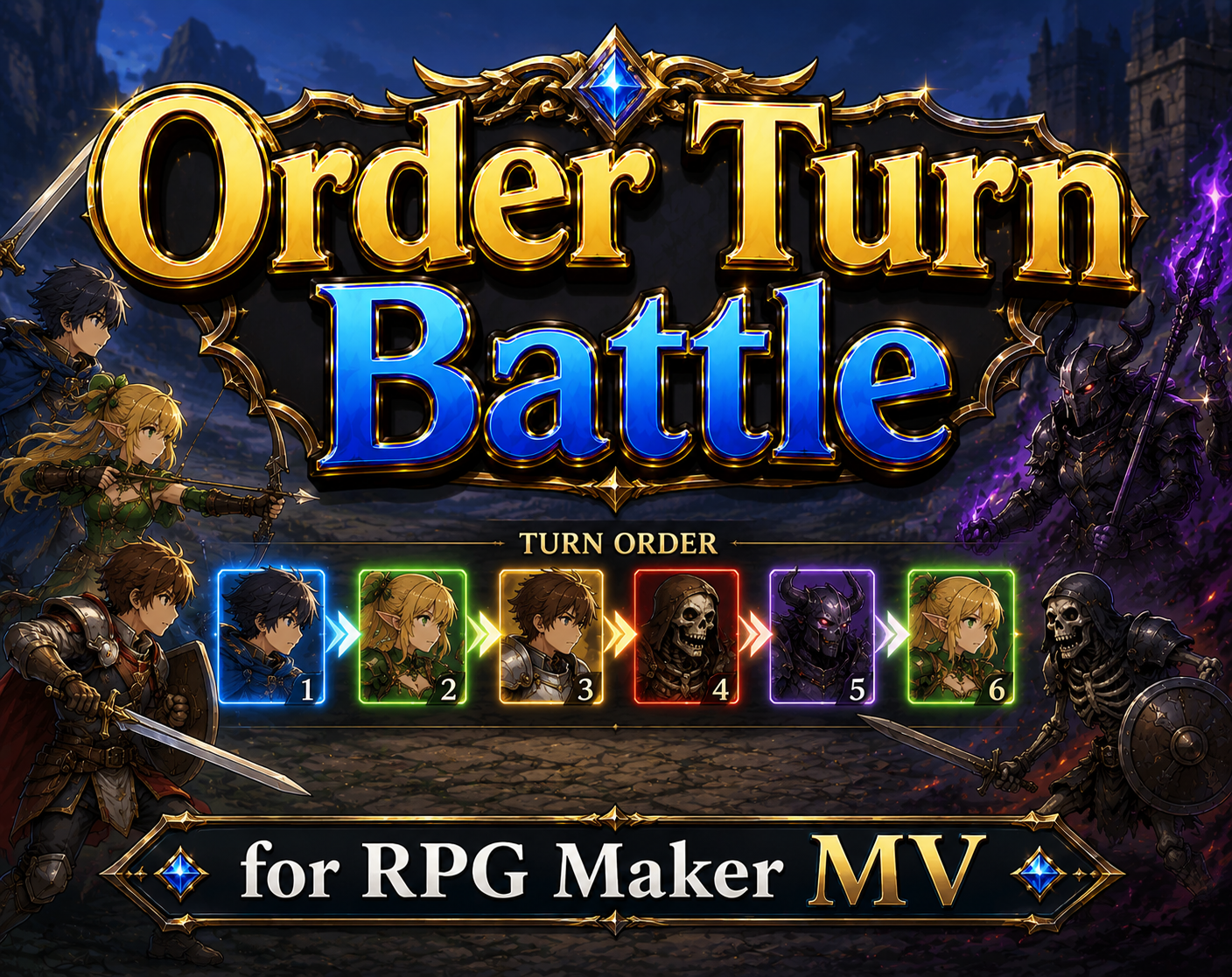 Cover image for Order Turn Battle (OTB) Plugin for RPG Maker MV