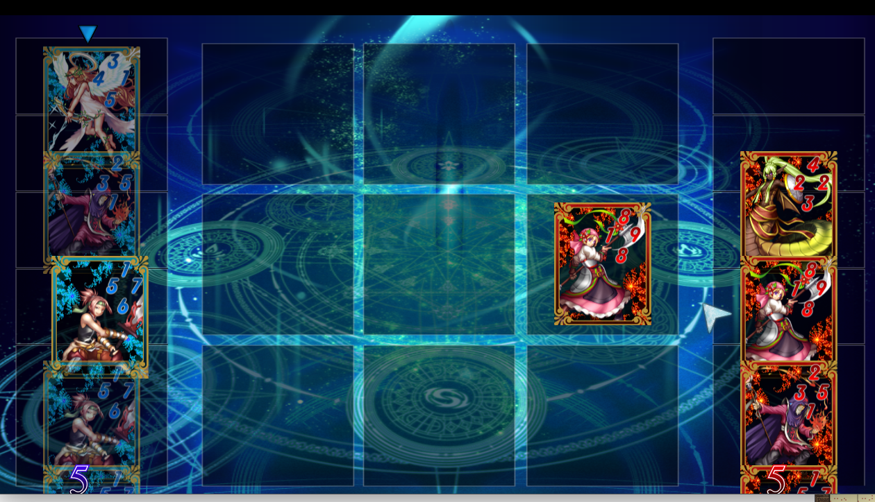 Not food. Cards.