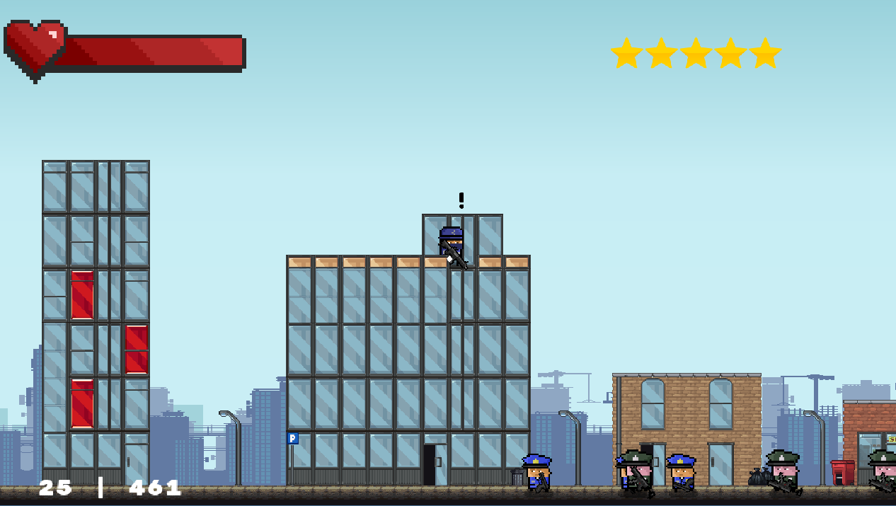 Cover image for Rooftop Rampage