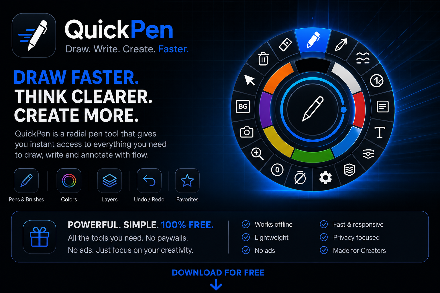 Quick Pen - Drawing on your Screen