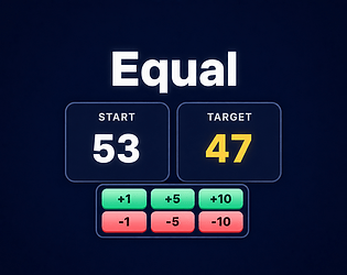 Equal - 数字合わせゲー