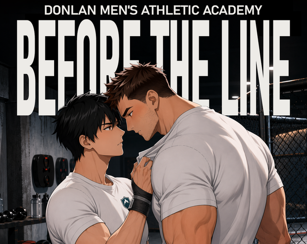 Cover image for Donlan Men's Athletic Academy: Before the Line