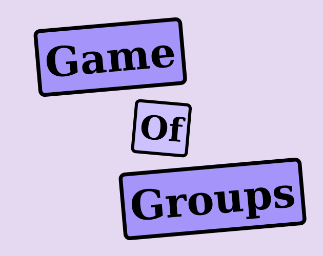 Cover image for GameOfGroups