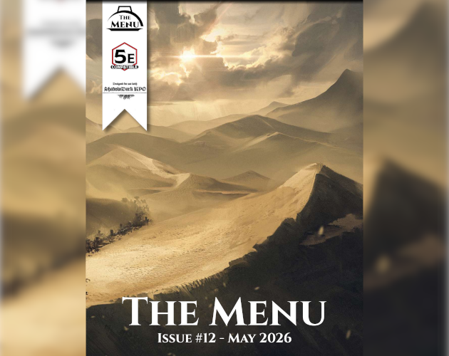 Cover image for The Menu #12 - May 2026