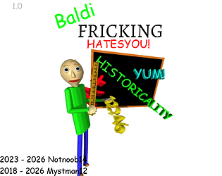 Baldi Fricking HATES YOU!!!! [Free] [Windows]