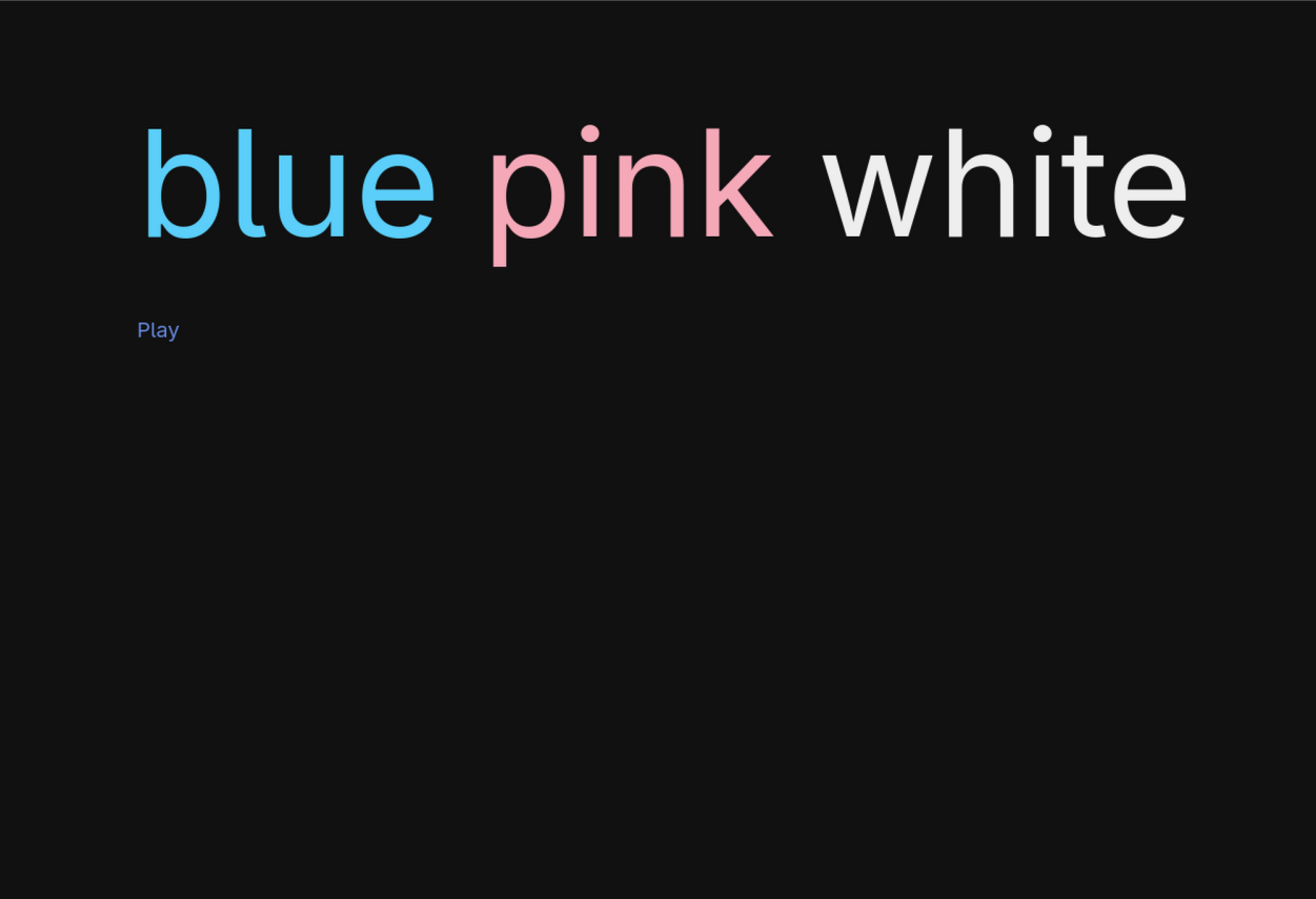 Cover image for Blue Pink White