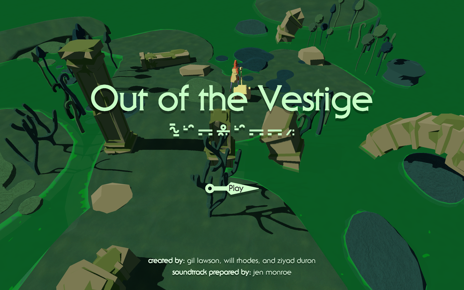 Cover image for Out of the Vestige