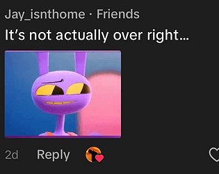 it's not really over [Free] [Other]