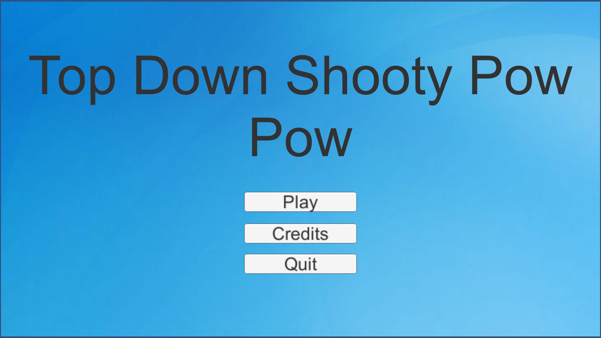 Top Down Shooty Pow Pow