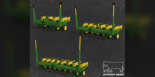 Cover image for FS25 John Deere 7100 and 7300 Planters