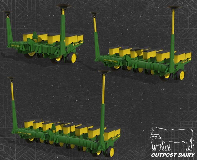 Cover image for FS25 John Deere 7100 and 7300 Planters