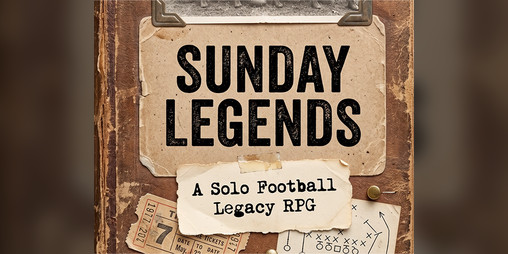 Cover image for SUNDAY LEGENDS A Solo Journaling RPG