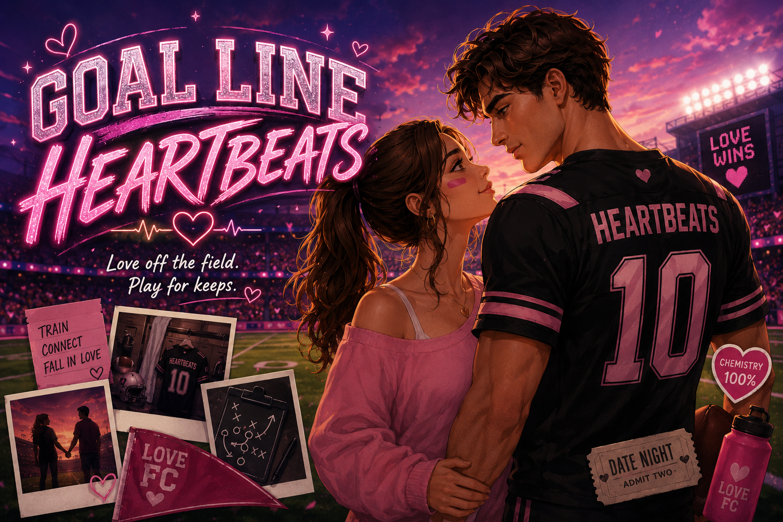 Cover image for Goal-Line Heartbeats