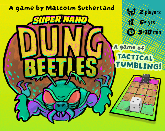 Cover image for SUPER NANO DUNG BEETLES