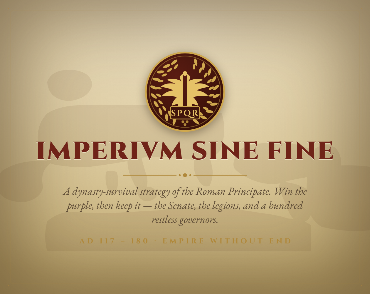 Cover image for Imperium Sine Fine