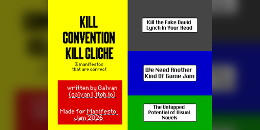 Cover image for KILL CONVENTION KILL CLICHE