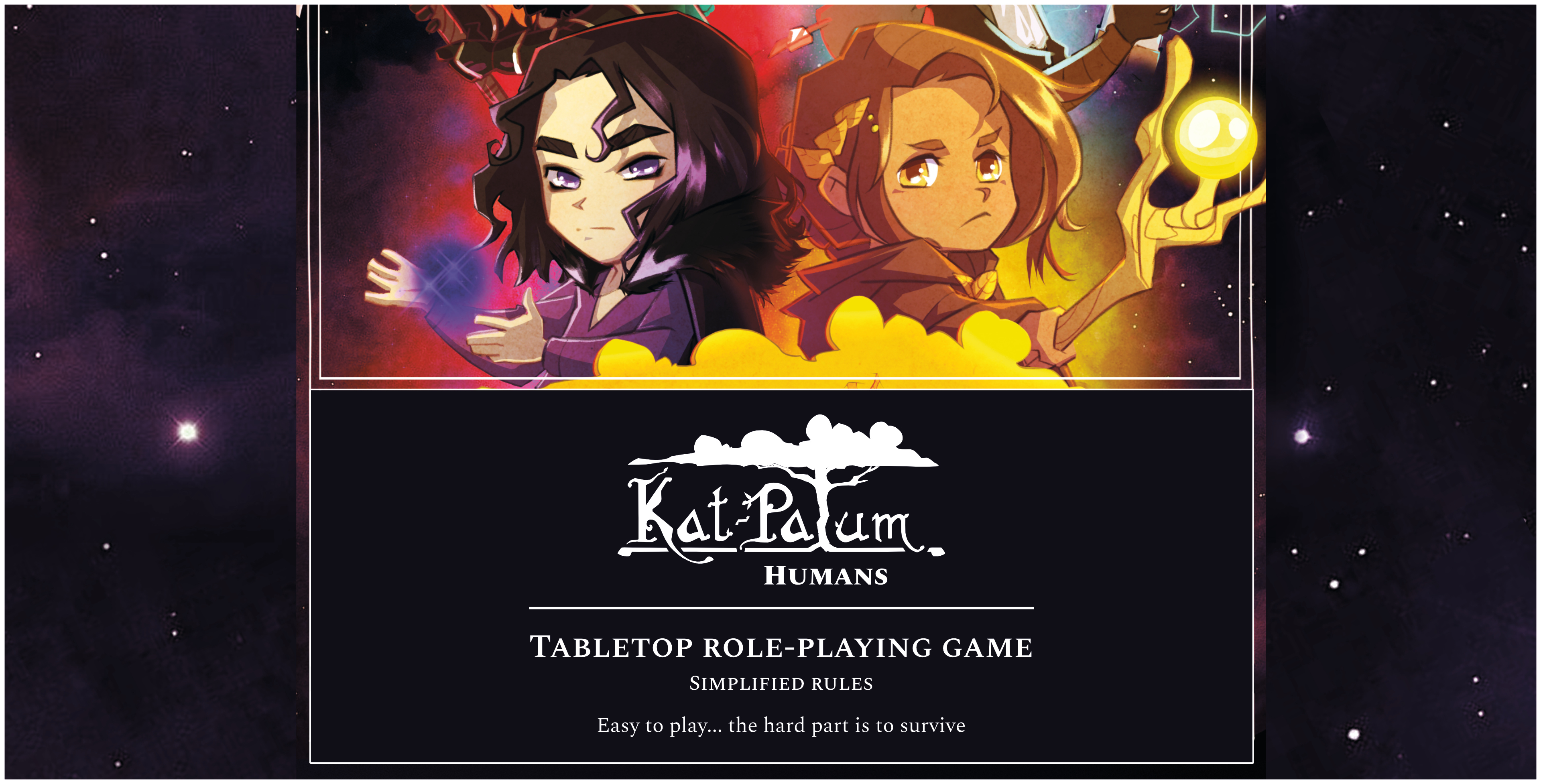 Cover image for Kat-Patum: Humans TTRPG