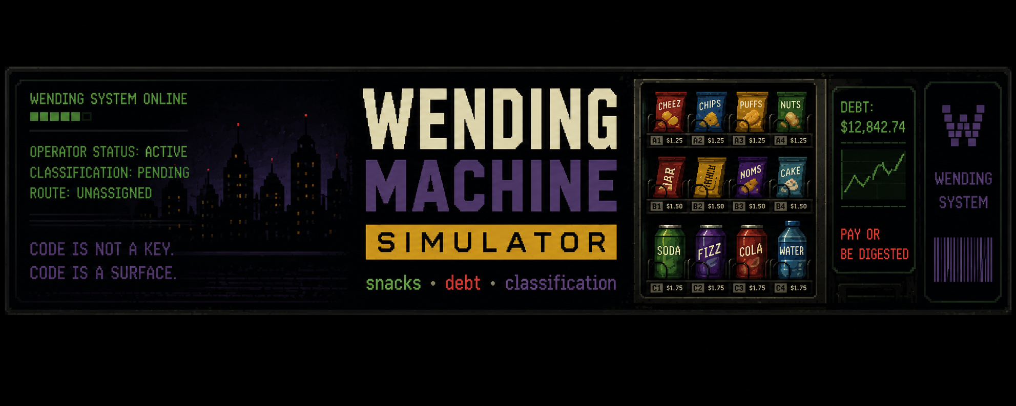 Wending Machine Simulator