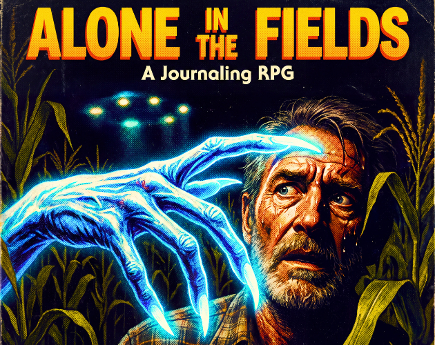 Portada de ALONE IN THE FIELDS