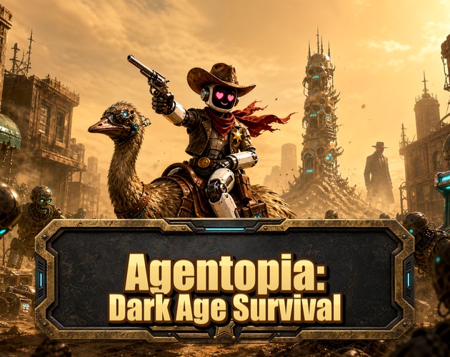 Agentopia: Dark Age Survival cover