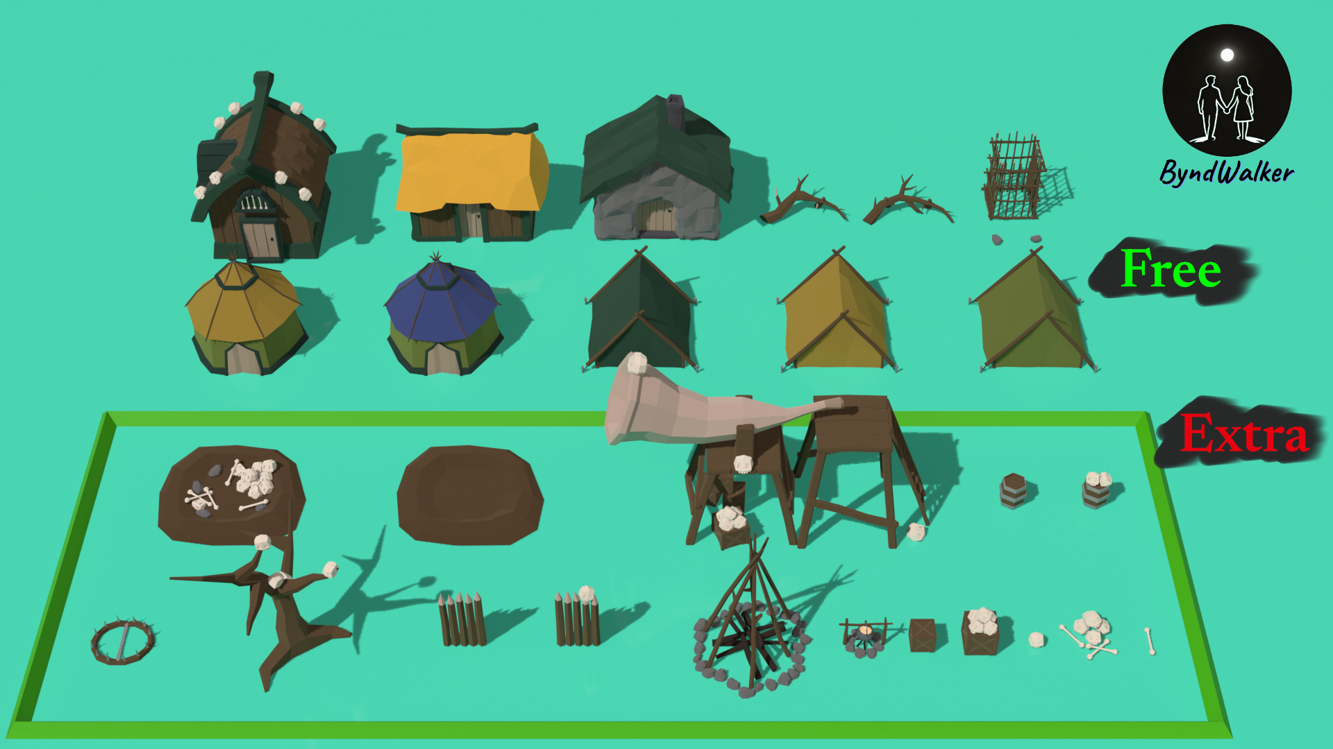 ByndWalker - Lowpoly Goblin Camp
