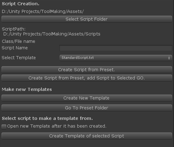 Unity Easy Scripts by Rink Wilbrink