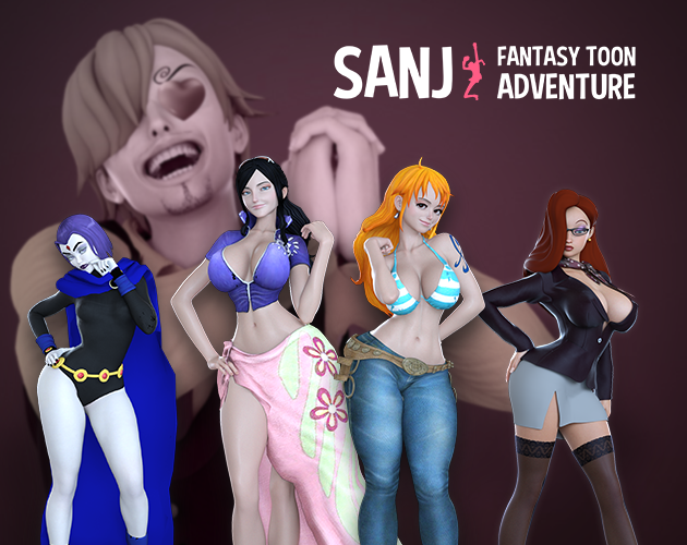 Cover art for Sanji Fantasy Toon Adventure - Demo version by Kitorogames & GTS — adult visual novel
