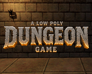 A Low Poly Dungeon Game cover