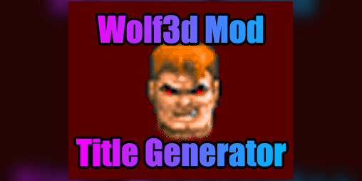 Cover image for Wolf3d Mod Pitcher