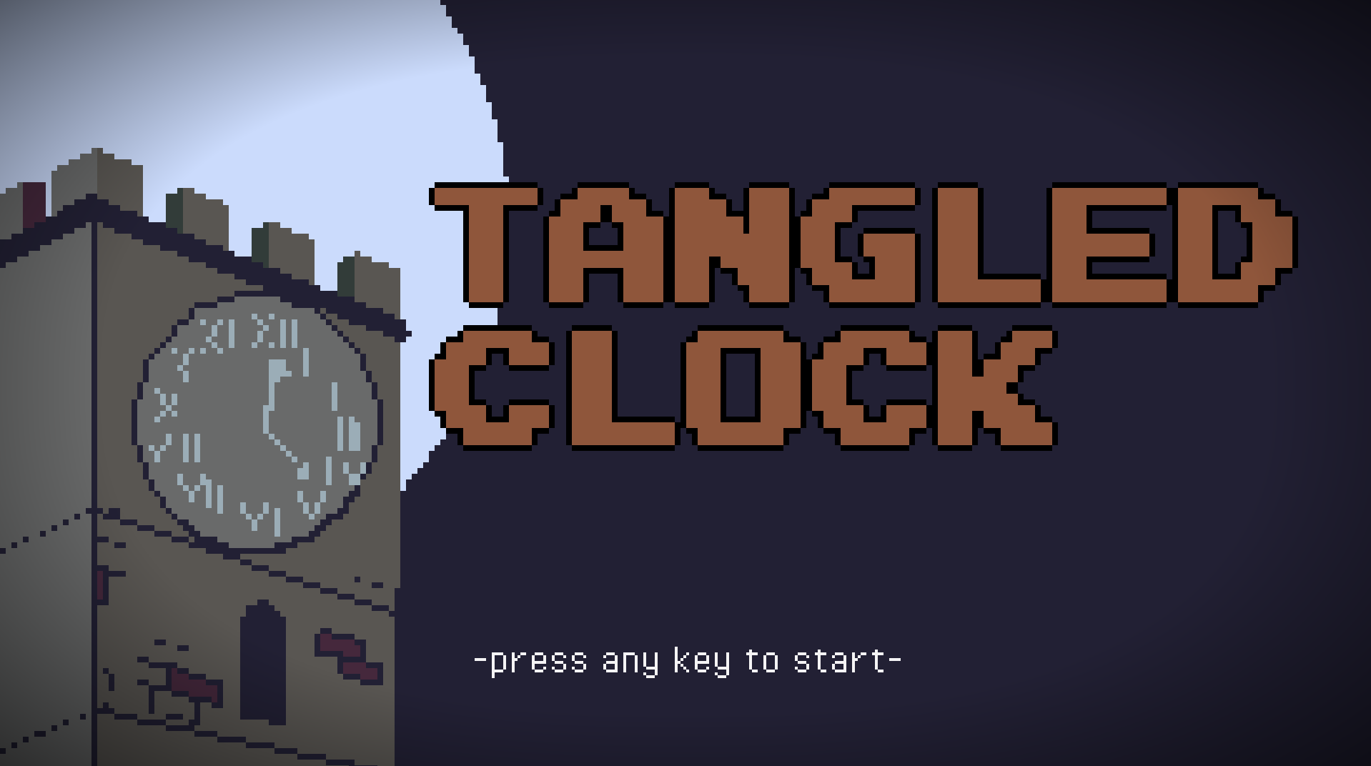 Tangled Clock
