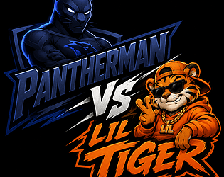 PANTHERMAN VS LIL TIGER game screenshot
