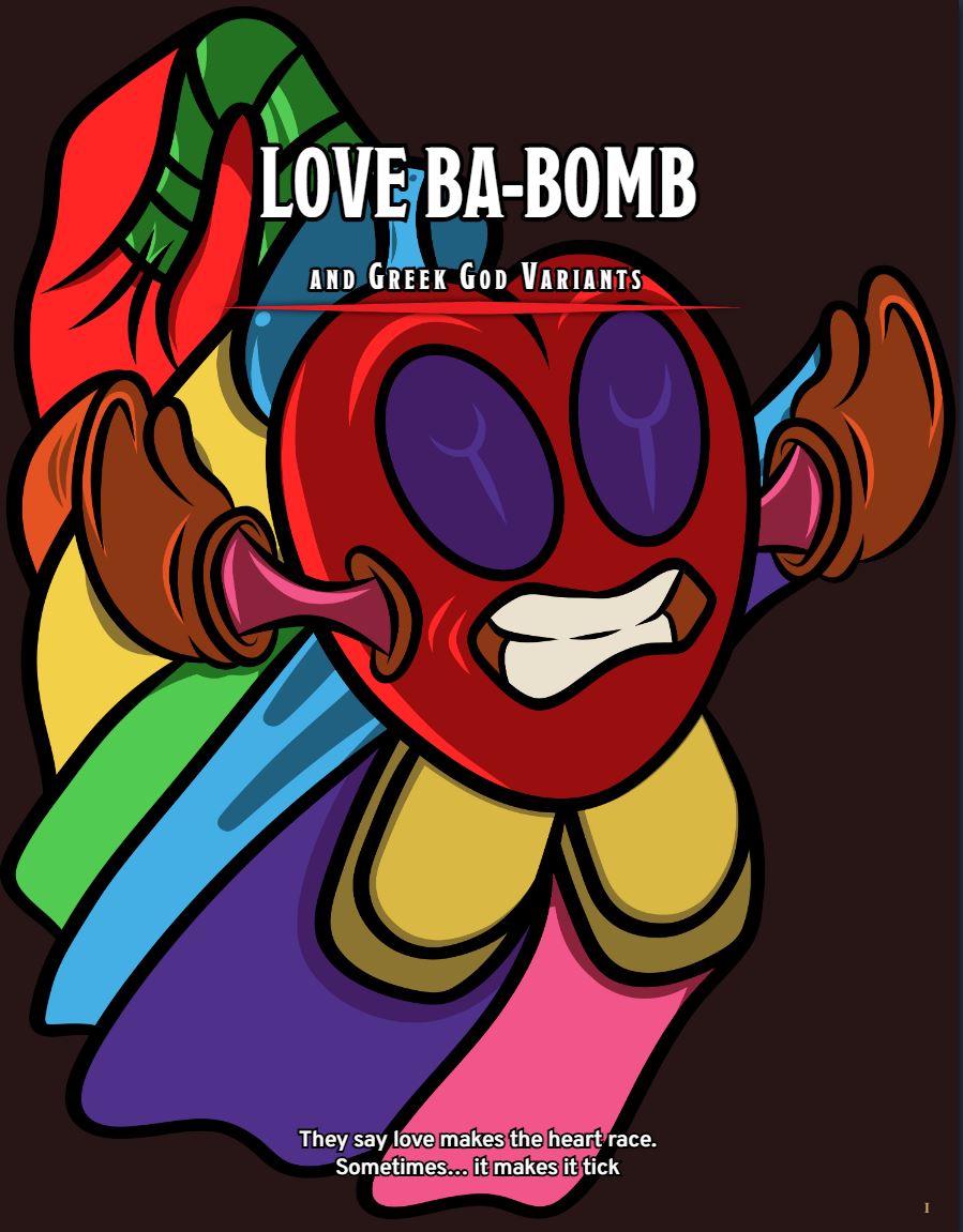 The Love Ba-Bomb Variants by DnDNekomon