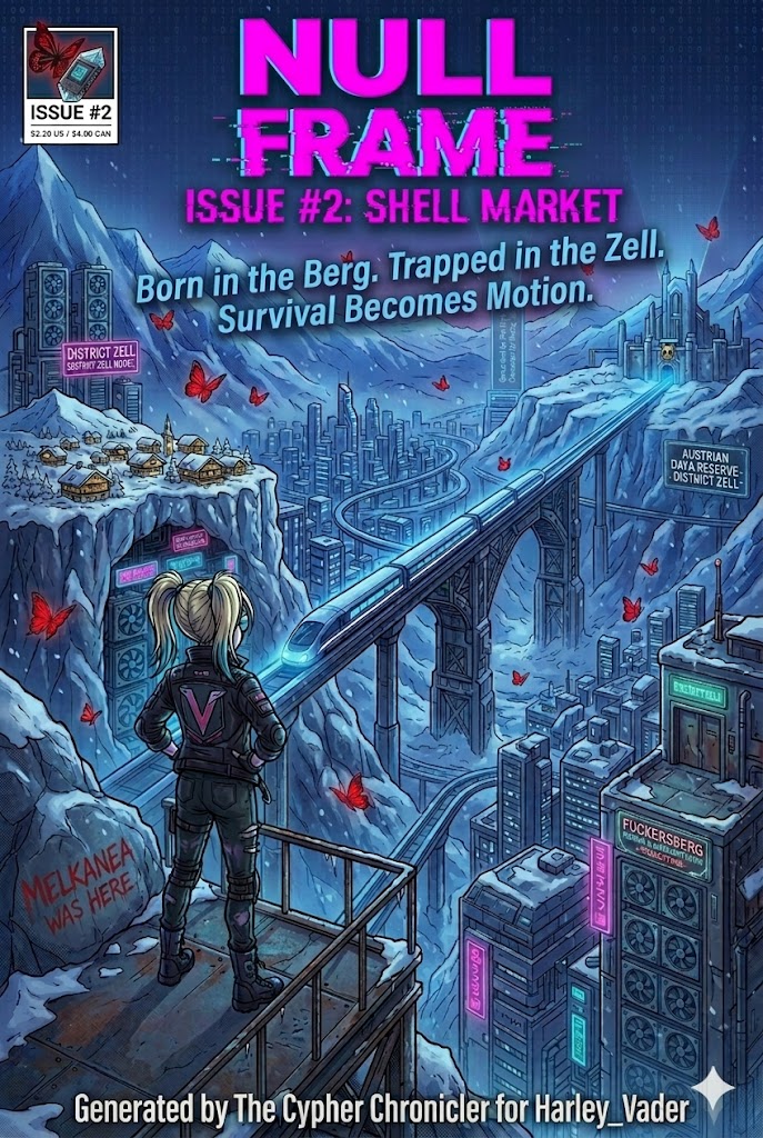 The Cypher Chronicler: NULL FRAME #2 - SHELL MARKET