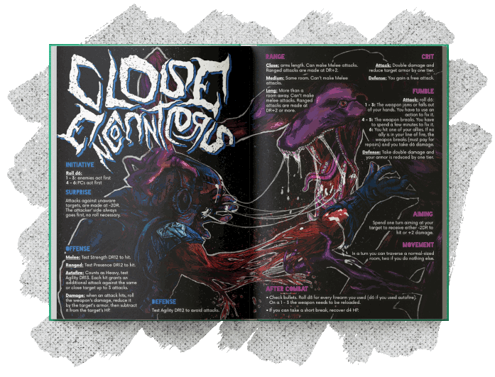 A gif showing various previews of the book's design