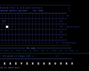 The Severed Hours [Free] [Interactive Fiction]