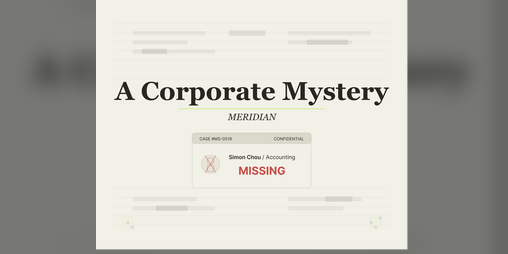 Cover image for Meridian: The Missing Accountant