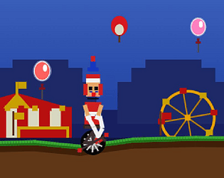 Cresting Crazy Clown on a Unicycle [Free] [Survival]
