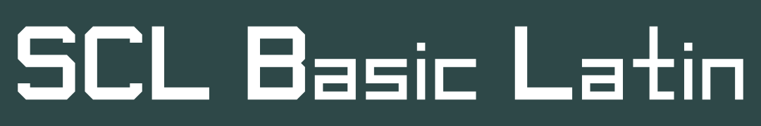 SCL Basic Latin