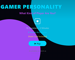Gamer Personality Lab [Free]