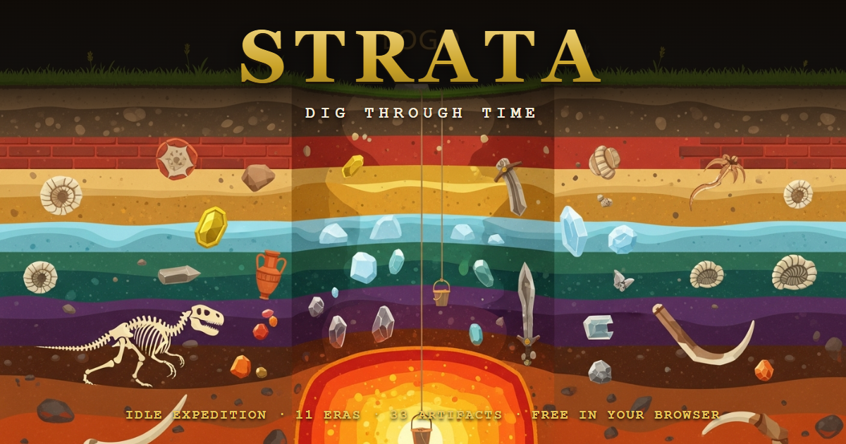 Cover image for STRATA: Dig Through Time