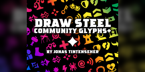 Cover image for Draw Steel Community+ Glyphs Font