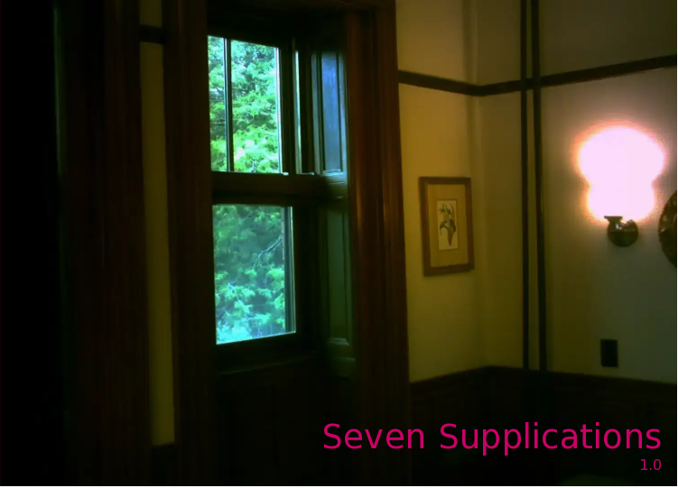 Cover image for Seven Supplications