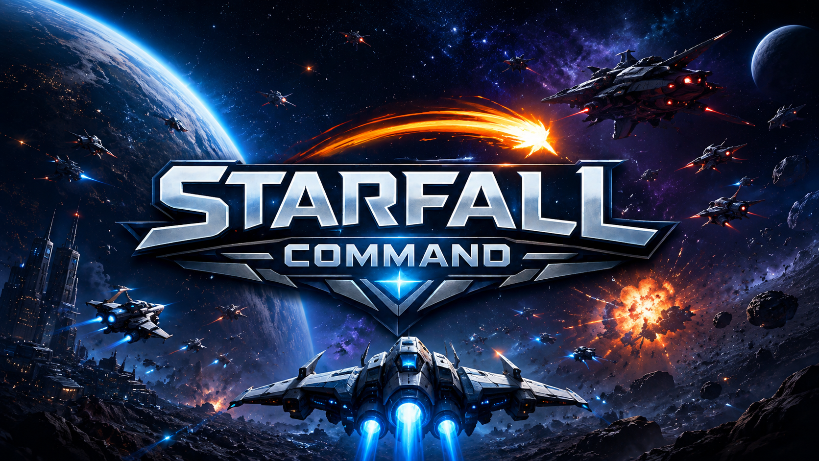 Cover image for Starfall Command