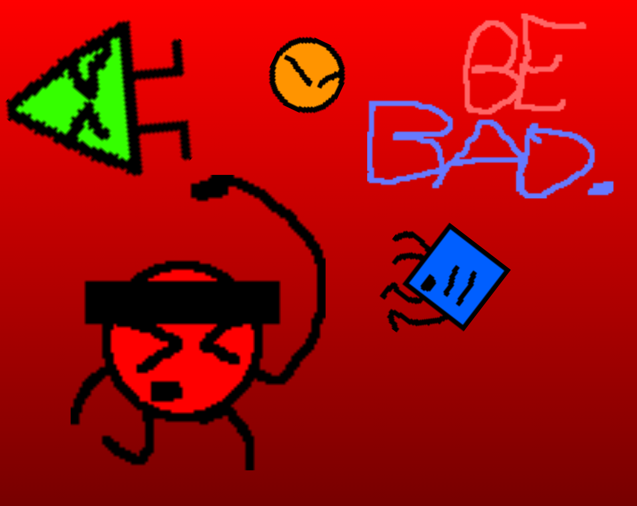 Cover image for BE BAD.