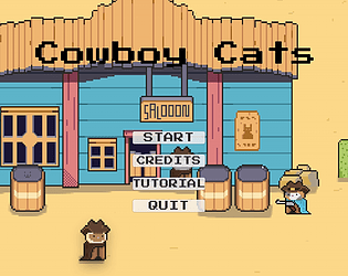 Cowboy Cats [Free] [Shooter] [Windows]