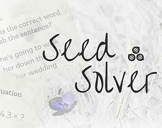 Seed Solver: Brain Training (Demo) game screenshot