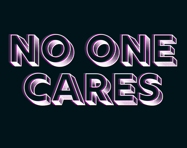 Cover image for NO ONE CARES