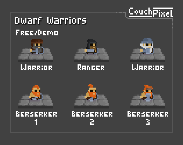 Dwarf Warriors 1
