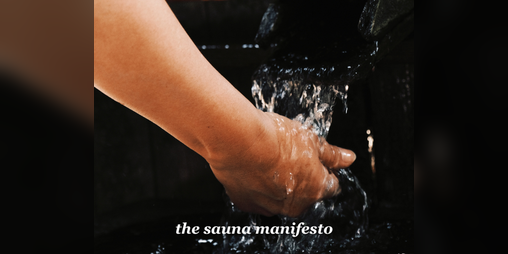 Cover image for the sauna manifesto