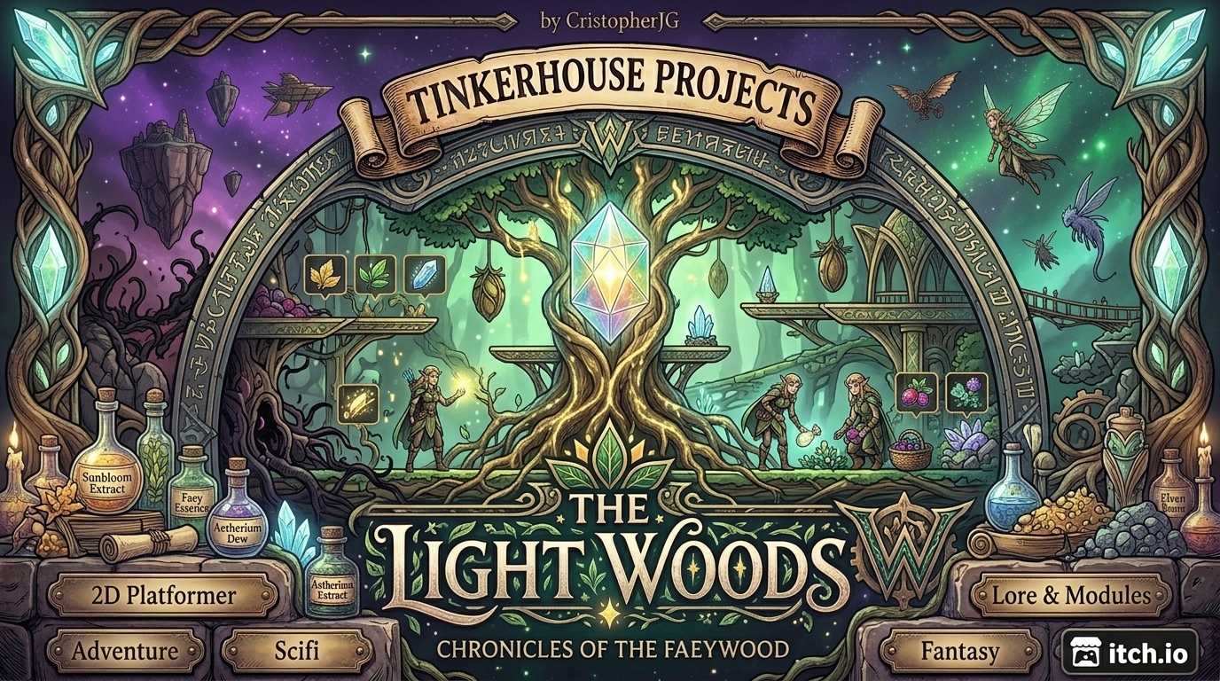 Cover image for The Light Woods